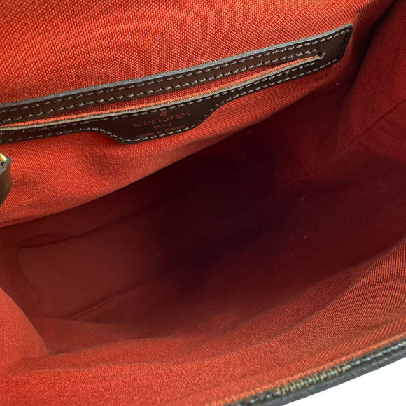 LOUIS VUITTON Authentic Brown Damier Canvas Backpack main image 8
